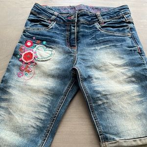 Girls Size 10 Jeans/ 33 inches long